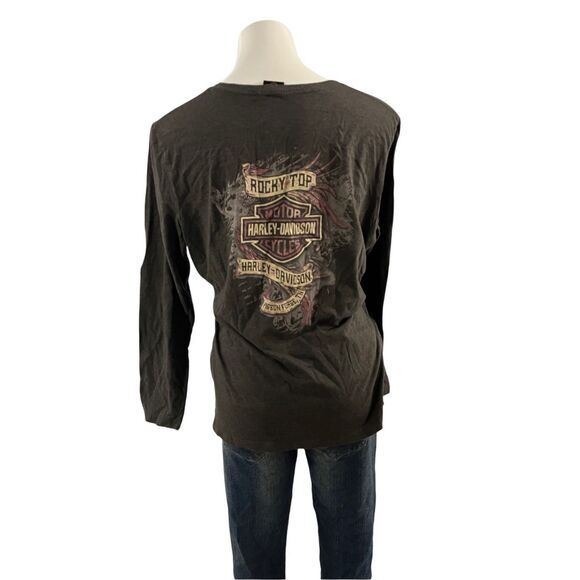 Long sleeve Harley Davidson t-shirt size XXL - Picture 2 of 4